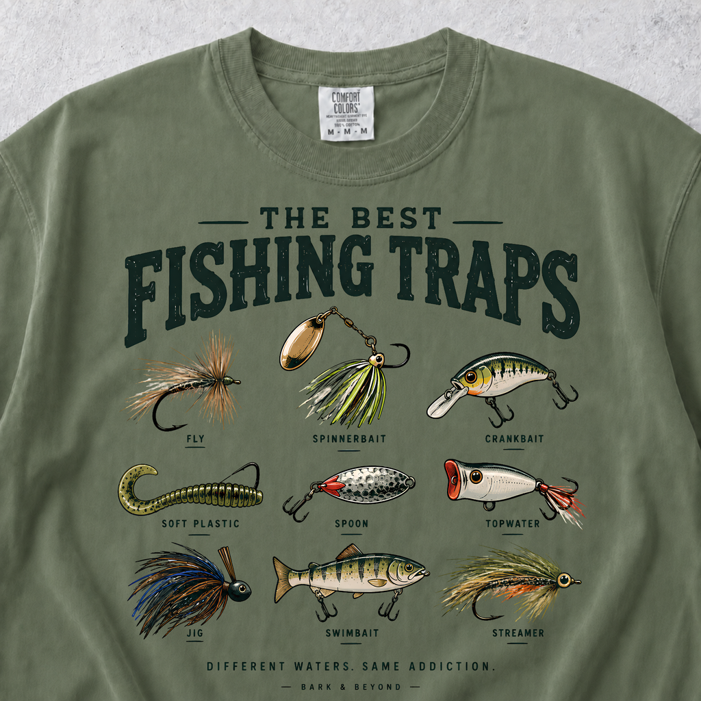 The Best Fishing Traps T-shirt