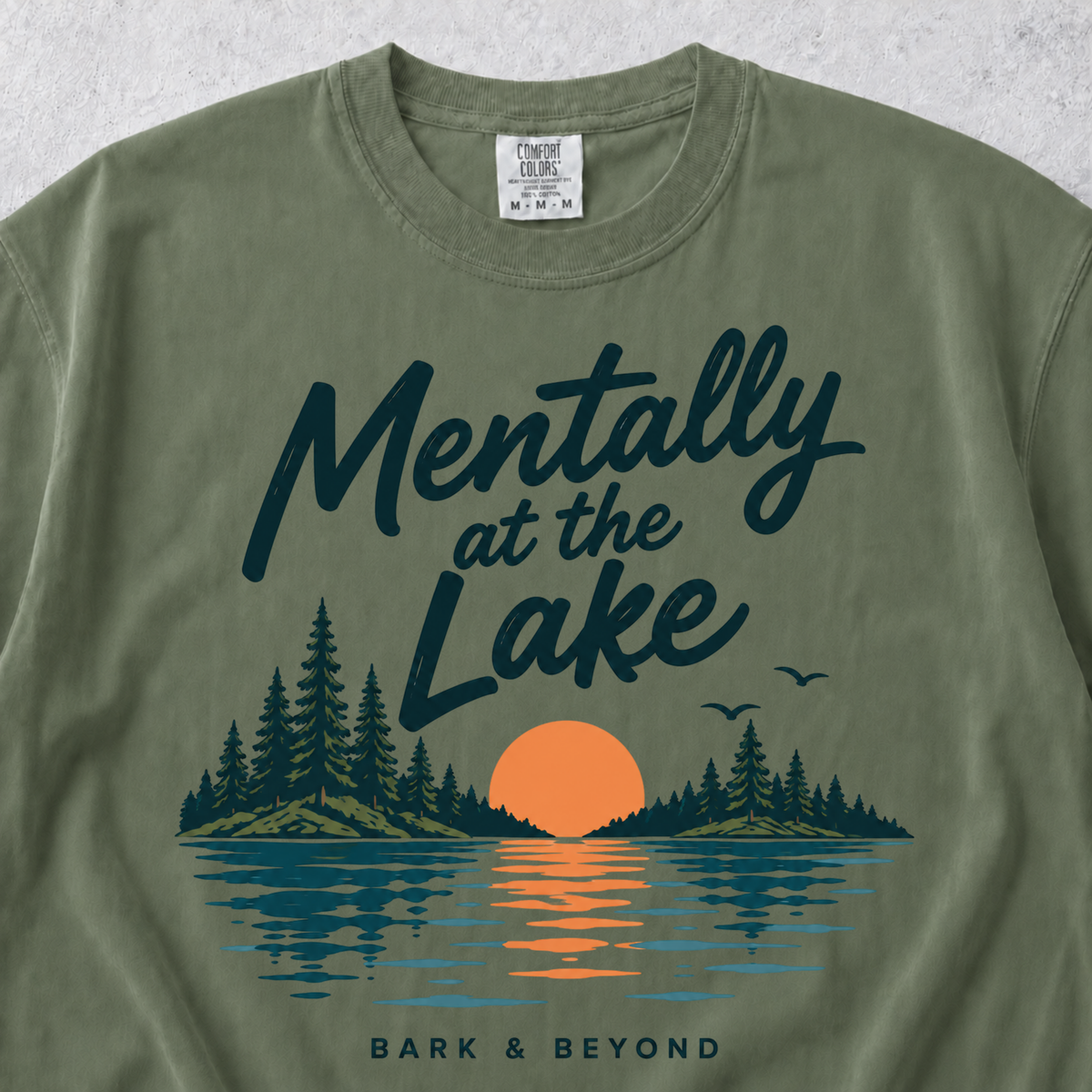 Mentally At The Lake T-shirt