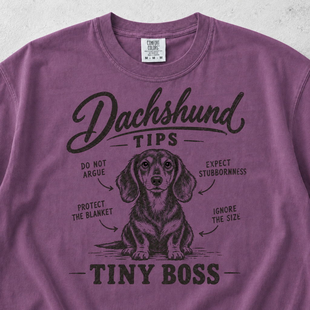 Dachshund Tips T-shirt