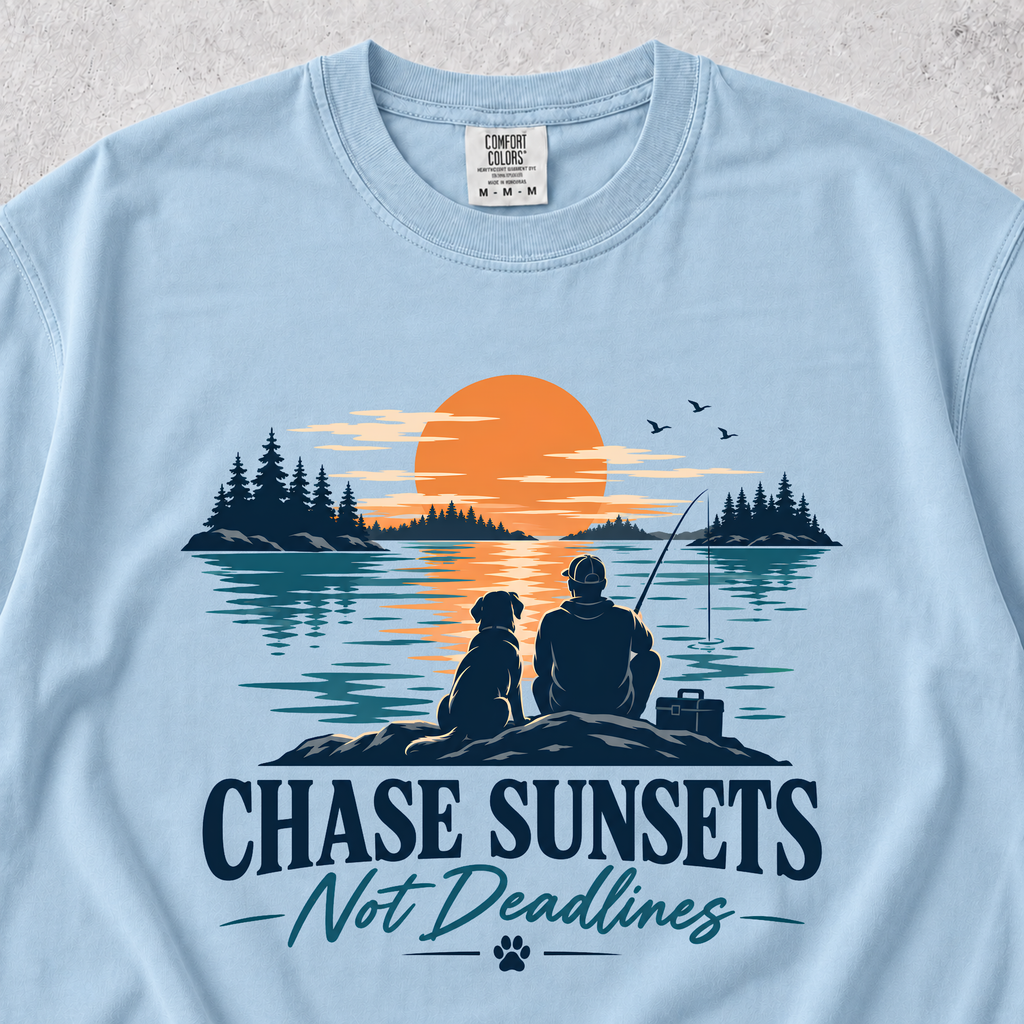 Chase Sunsets Not Dreams T-shirt
