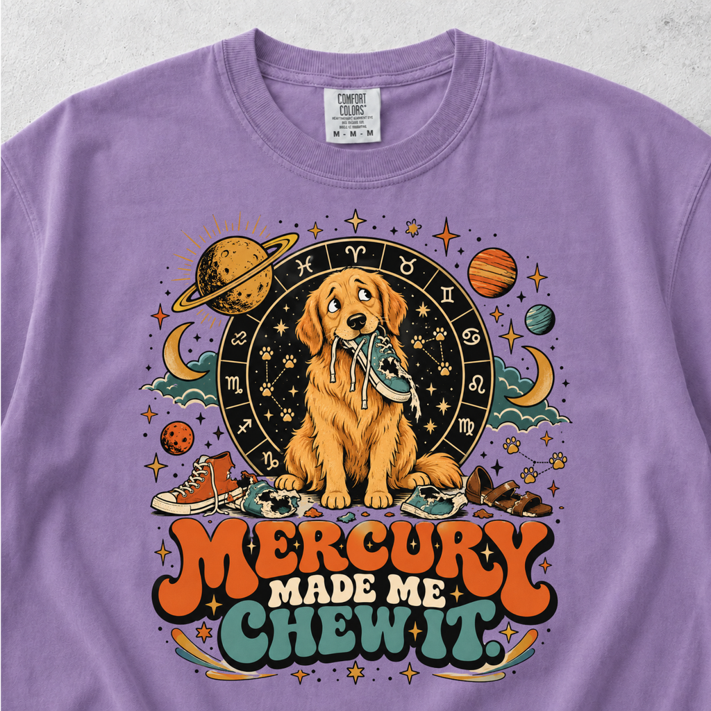 Mercury Made Me Chew It T-shirt