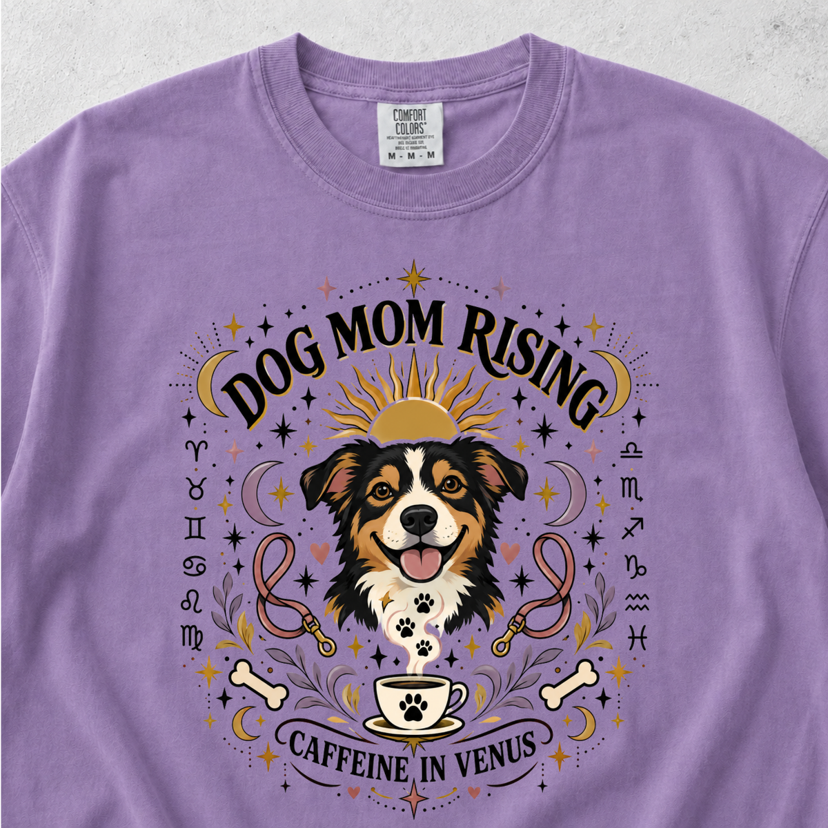 Dog Mom Rising T-shirt