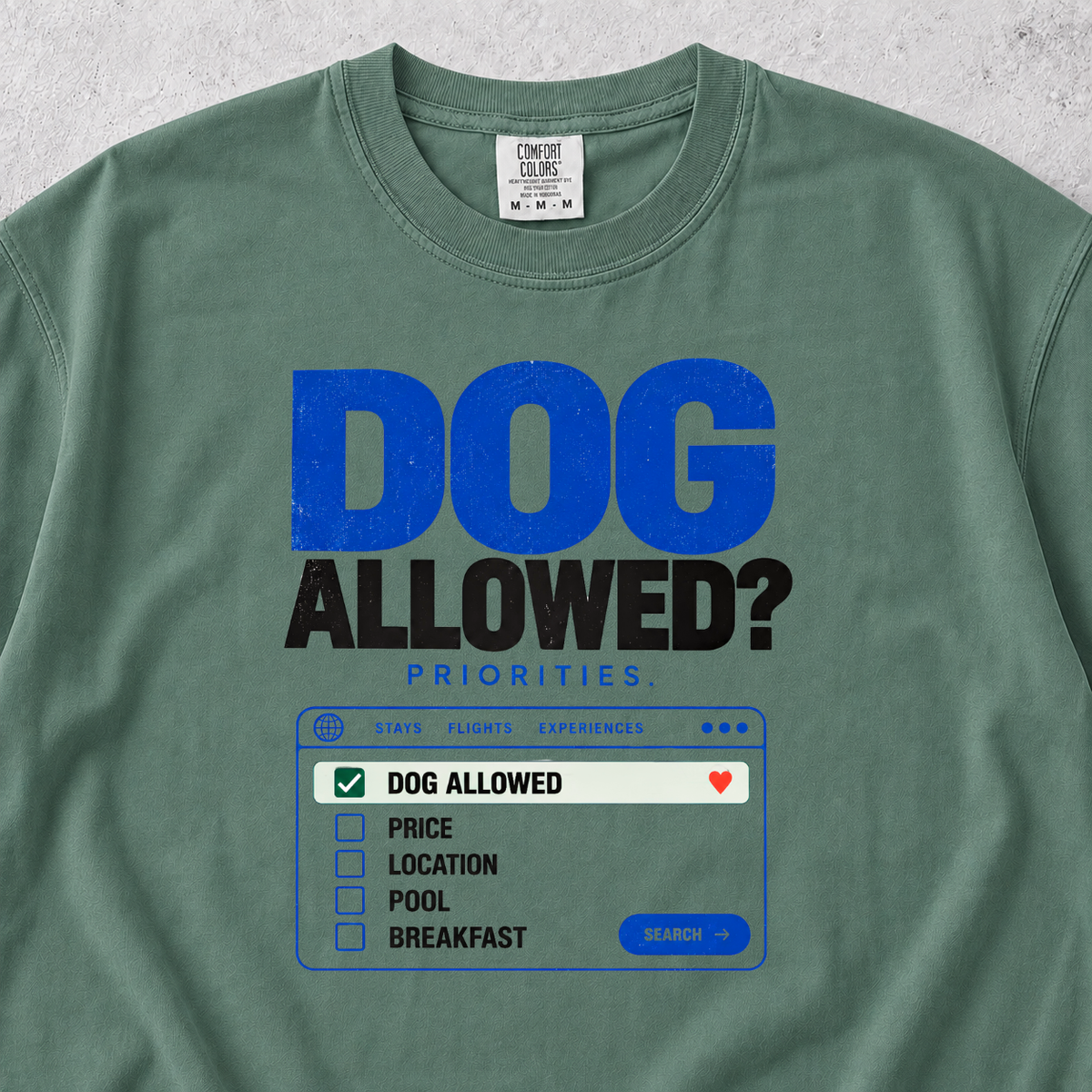 Dog Allowed? T-shirt