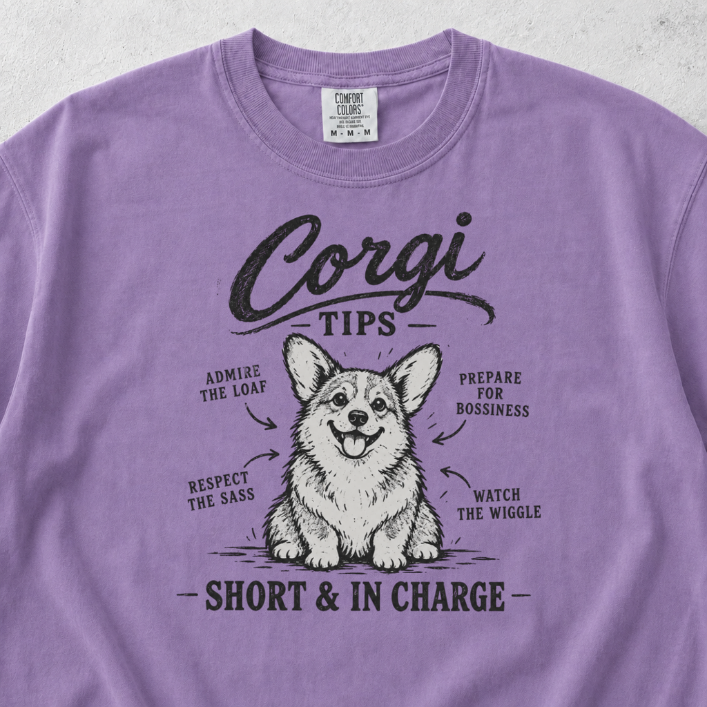 Corgi Tips T-shirt