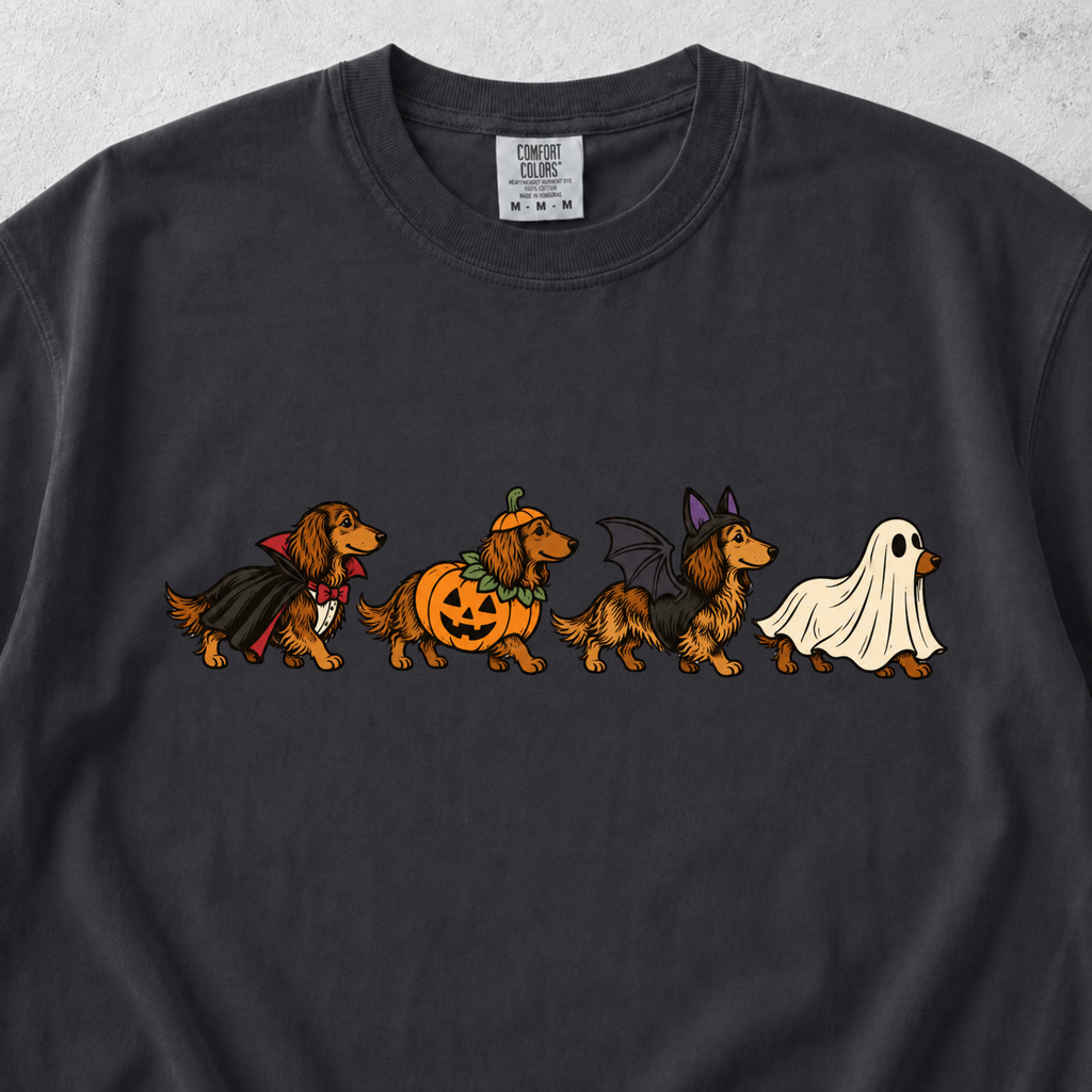 Halloween Dachshunds T-shirt