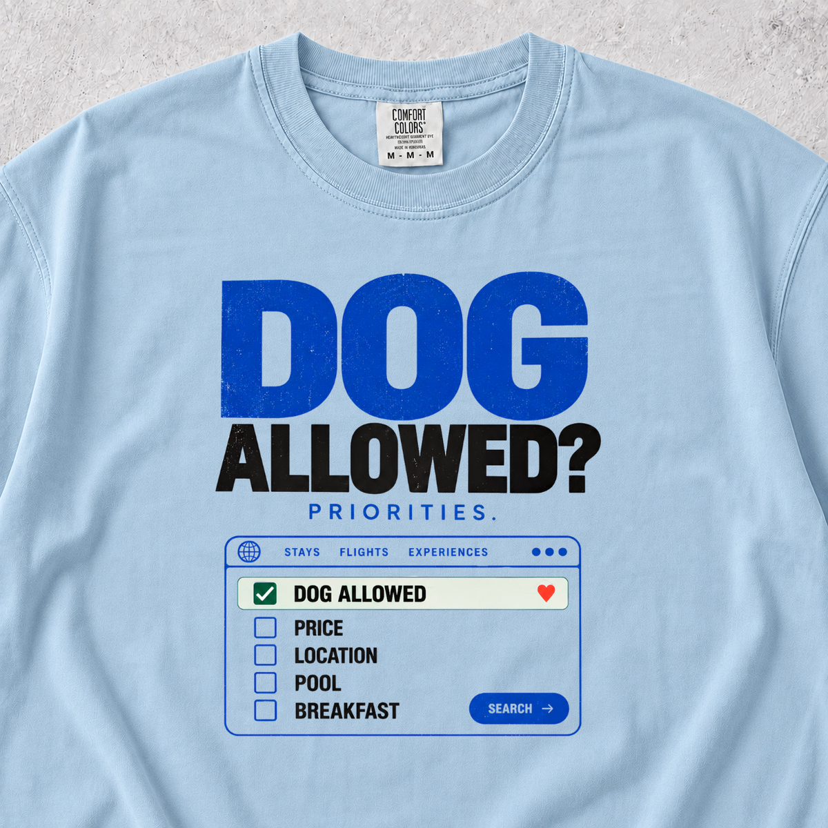Dog Allowed? T-shirt
