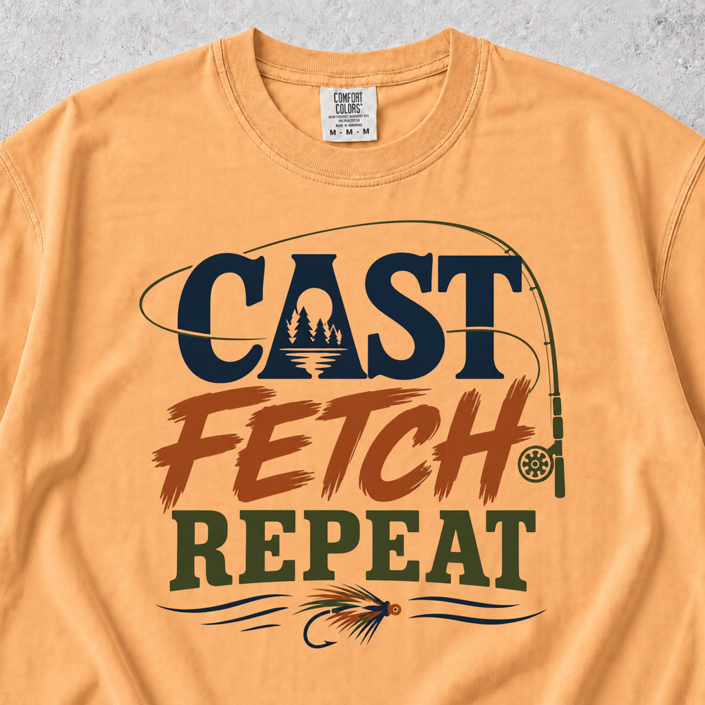 Cast Fetch Repeat T-shirt