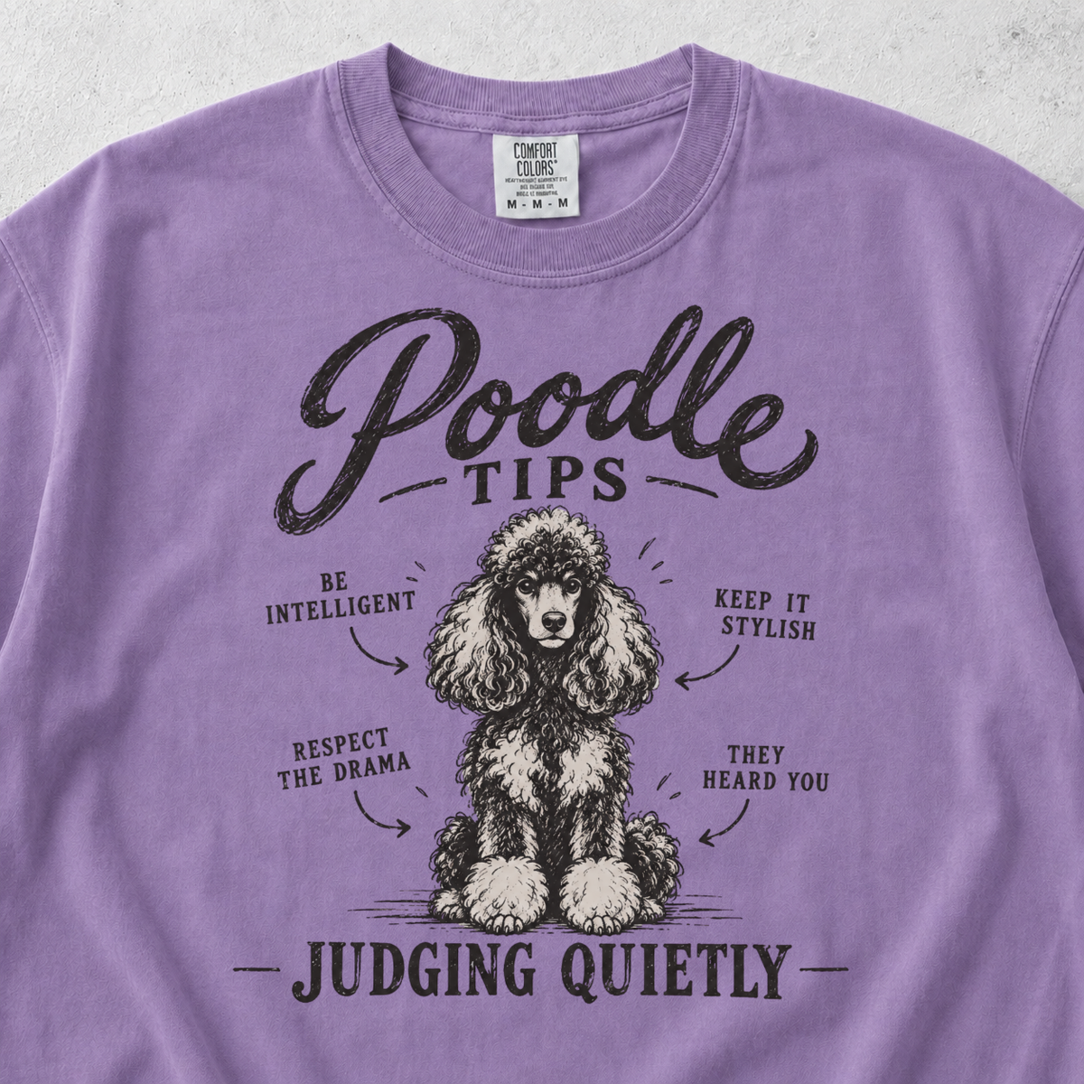 Poodle Tips T-shirt