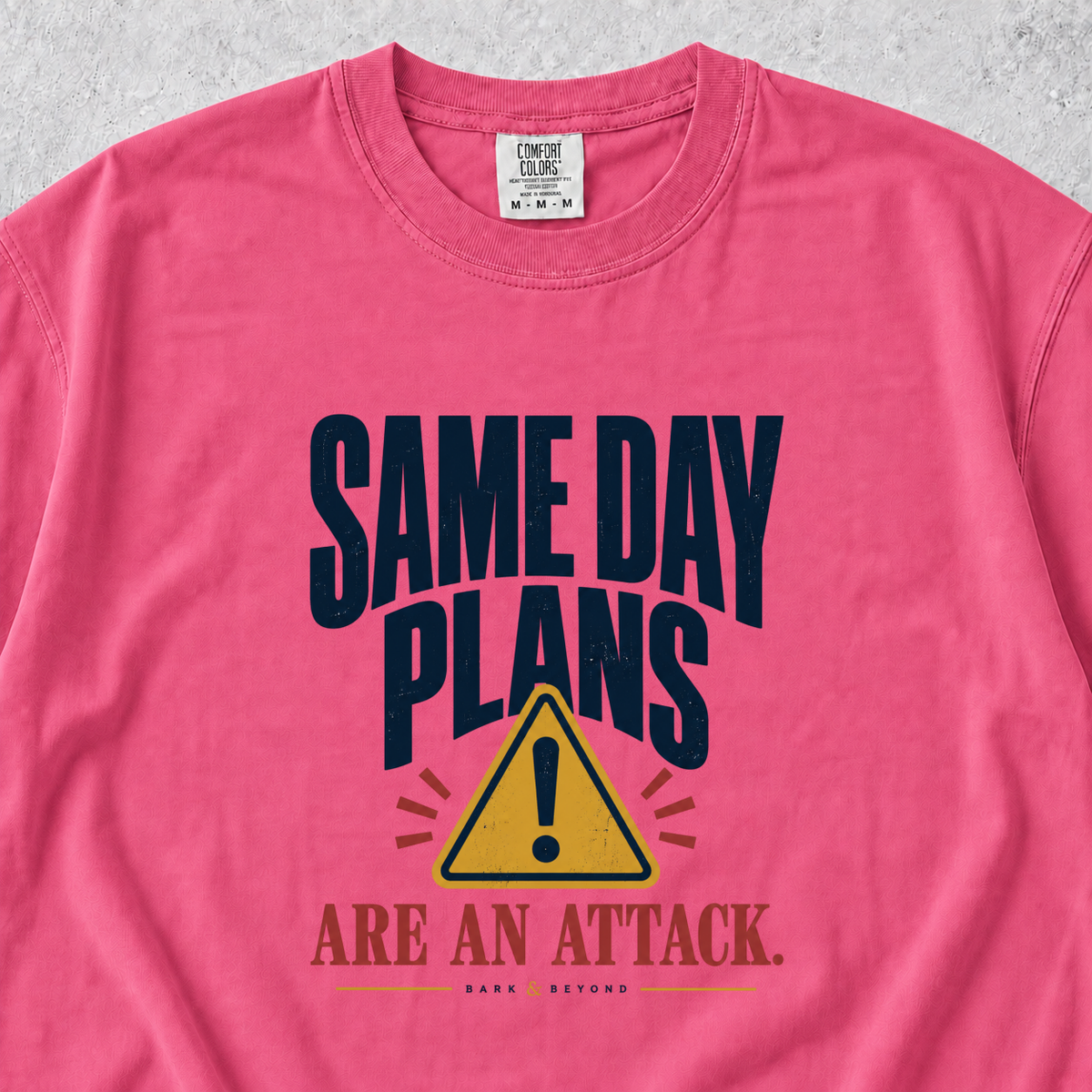 Same Day Plans T-shirt