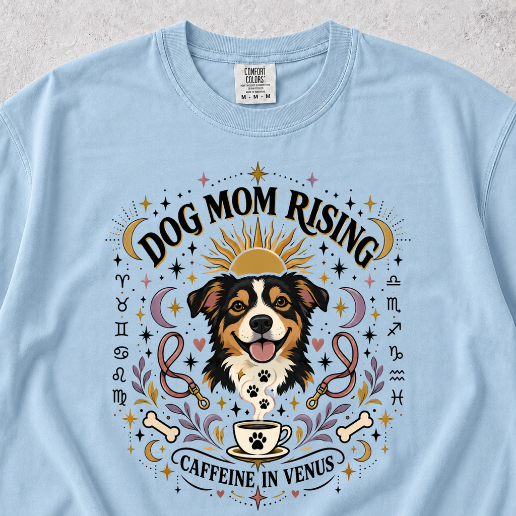 Dog Mom Rising T-shirt