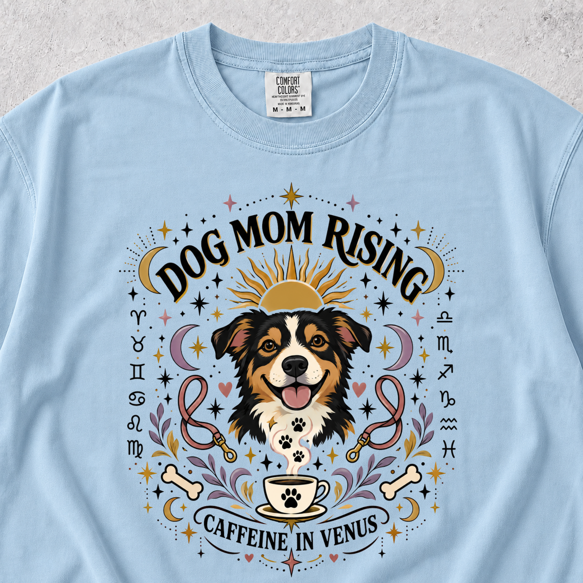 Dog Mom Rising T-shirt