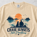 Chase Sunsets Not Dreams T-shirt