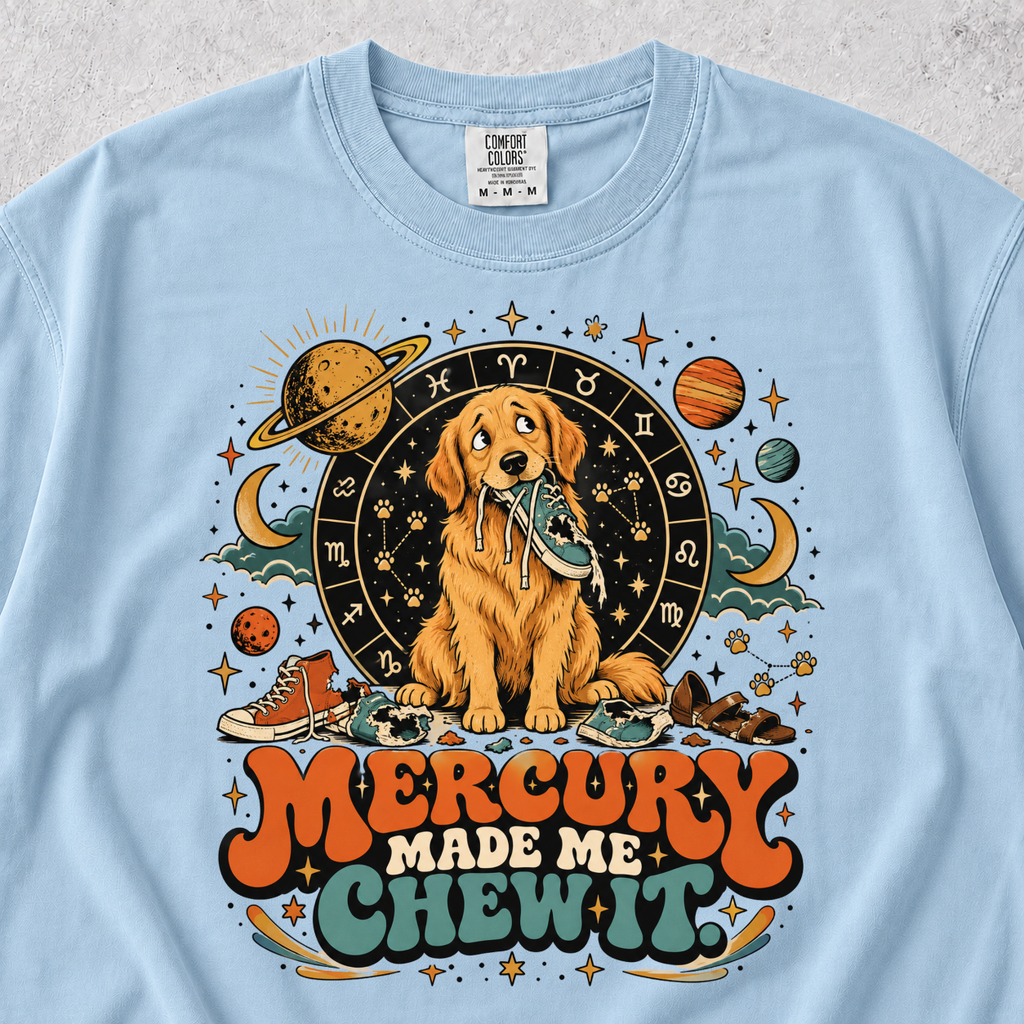 Mercury Made Me Chew It T-shirt