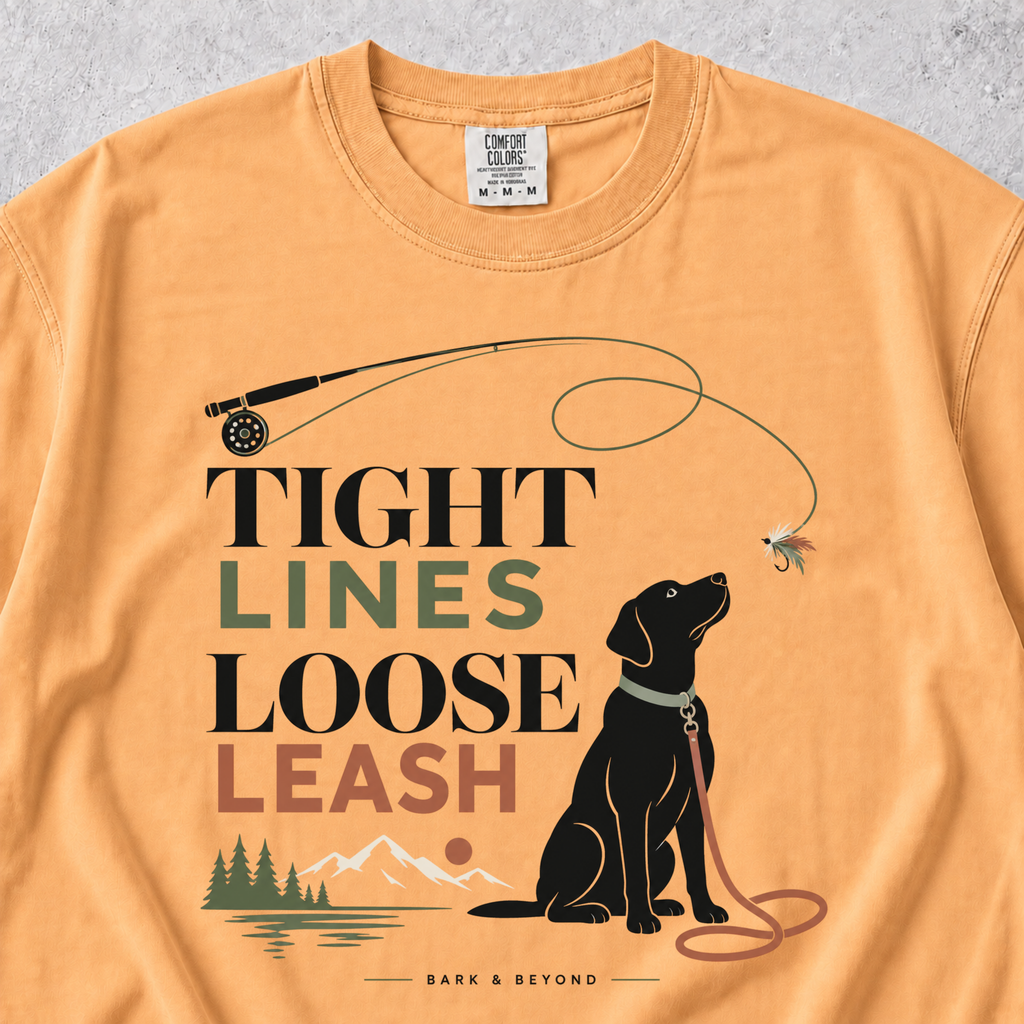 Tight Lines Loose Leash T-shirt