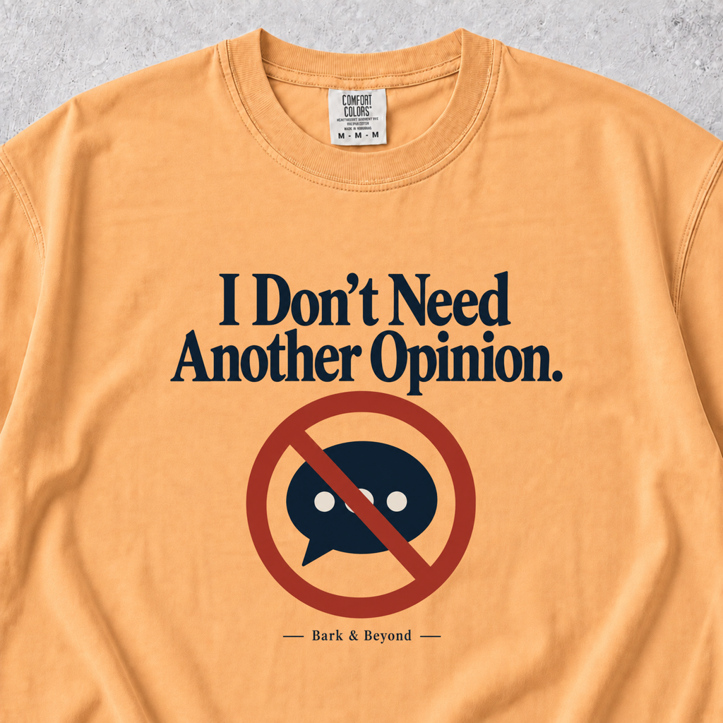 I Don't Need Another Opinion T-shirt