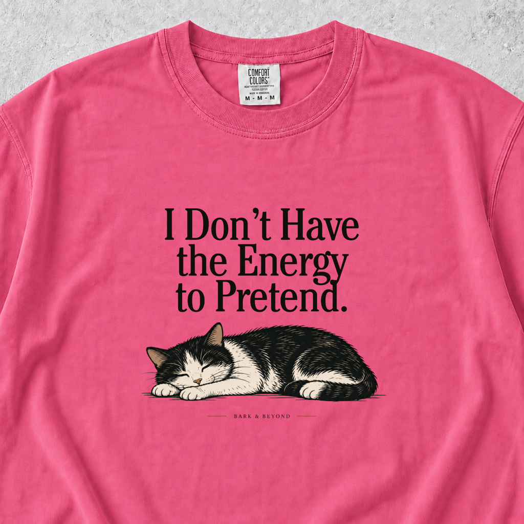 I Don't Have the Energy to Pretend T-shirt
