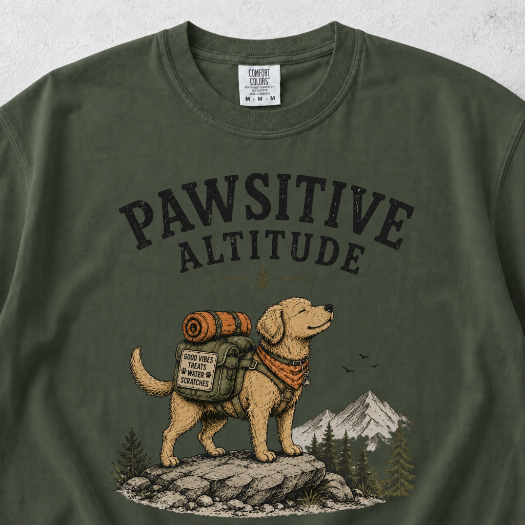 Pawsitive Altitude T-shirt