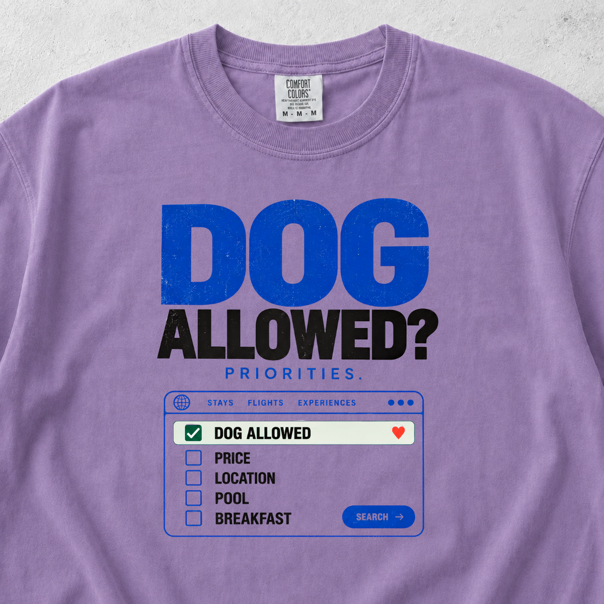 Dog Allowed? T-shirt