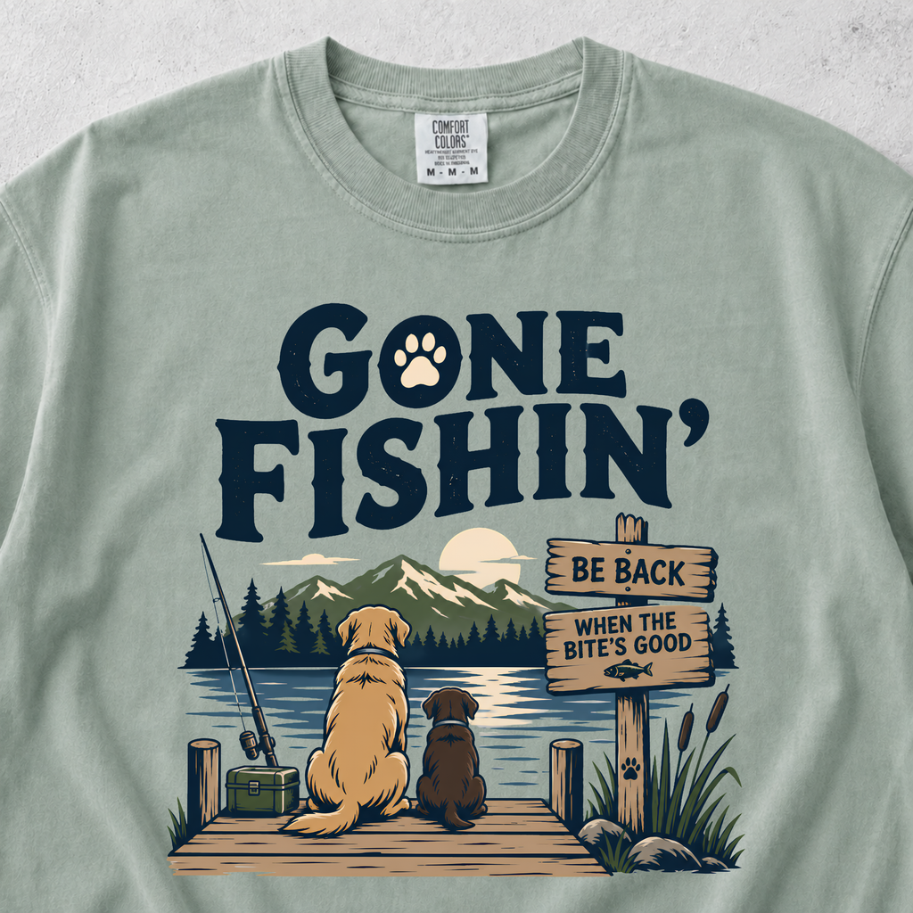 Gone Fishin T-shirt