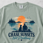 Chase Sunsets Not Dreams T-shirt