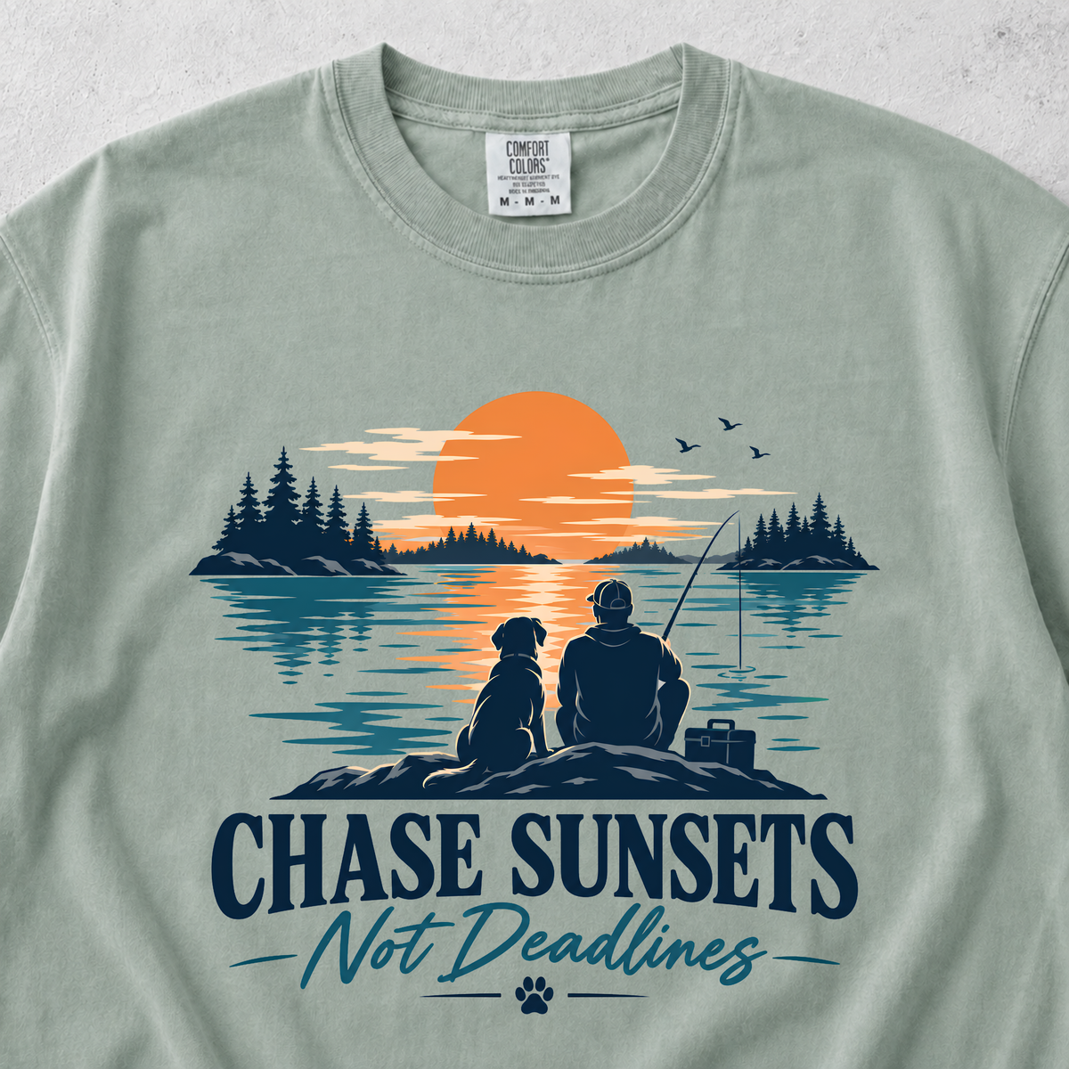 Chase Sunsets Not Dreams T-shirt