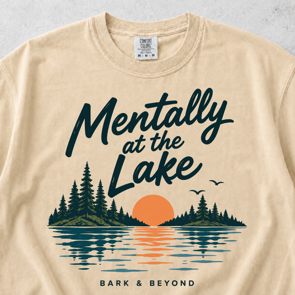 Mentally At The Lake T-shirt