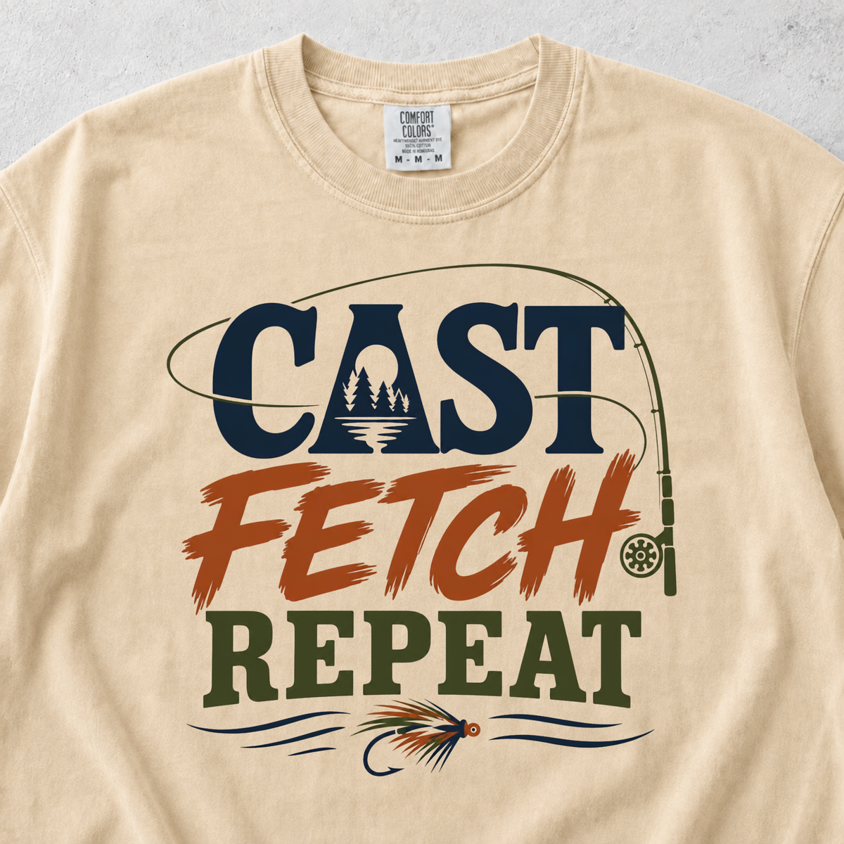 Cast Fetch Repeat T-shirt