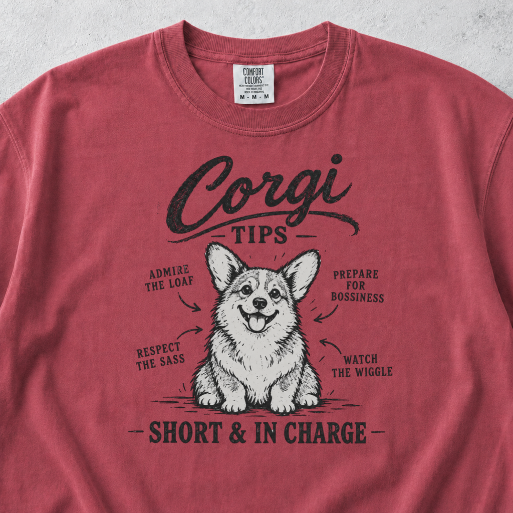 Corgi Tips T-shirt