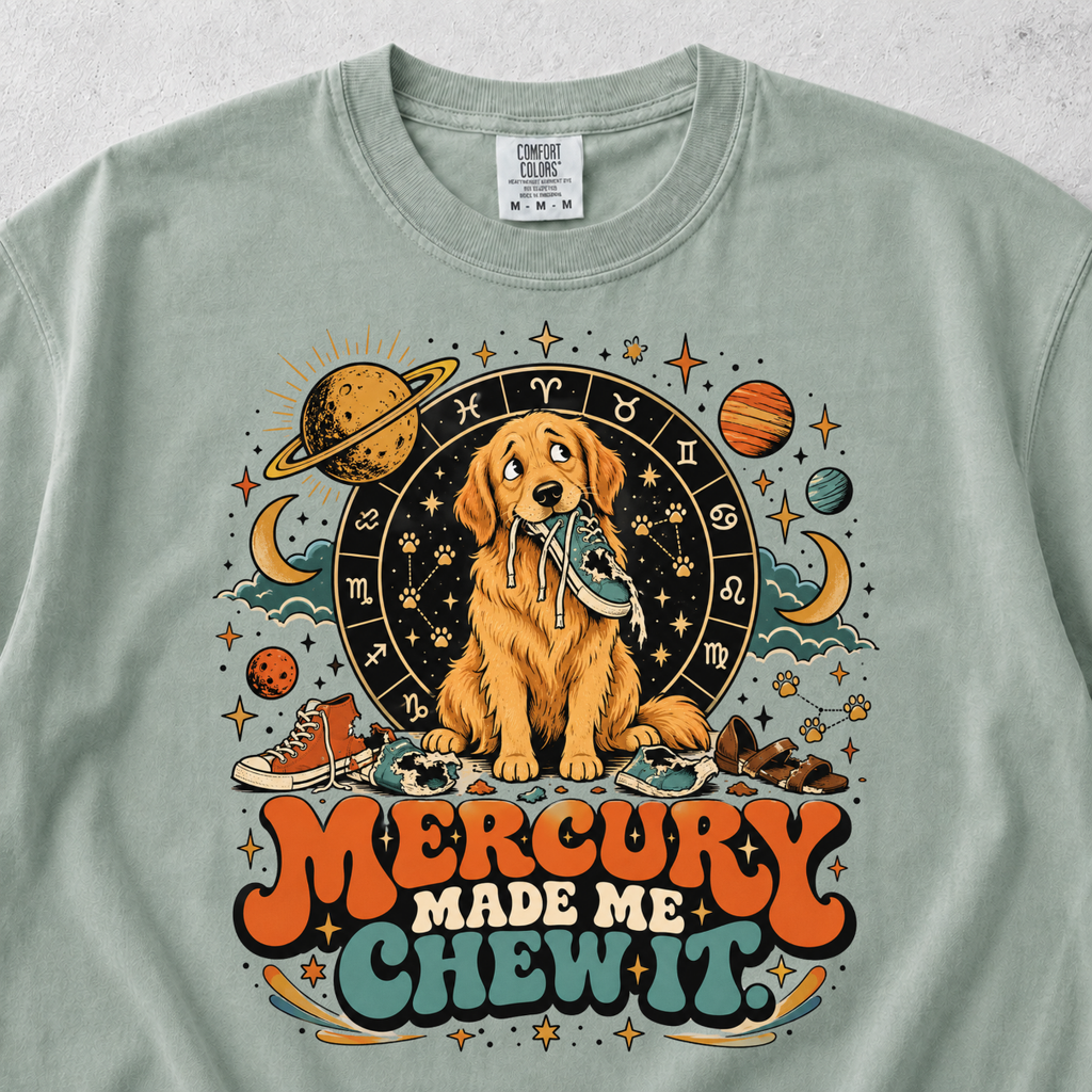 Mercury Made Me Chew It T-shirt