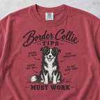Border Collie Tips T-shirt