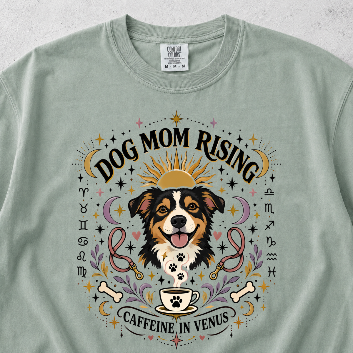 Dog Mom Rising T-shirt