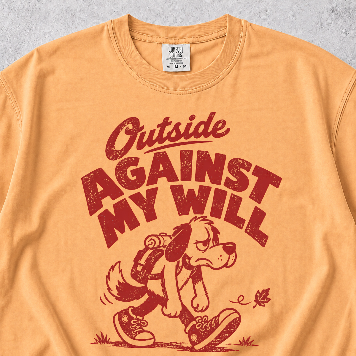 Outside Against My Will T-shirt