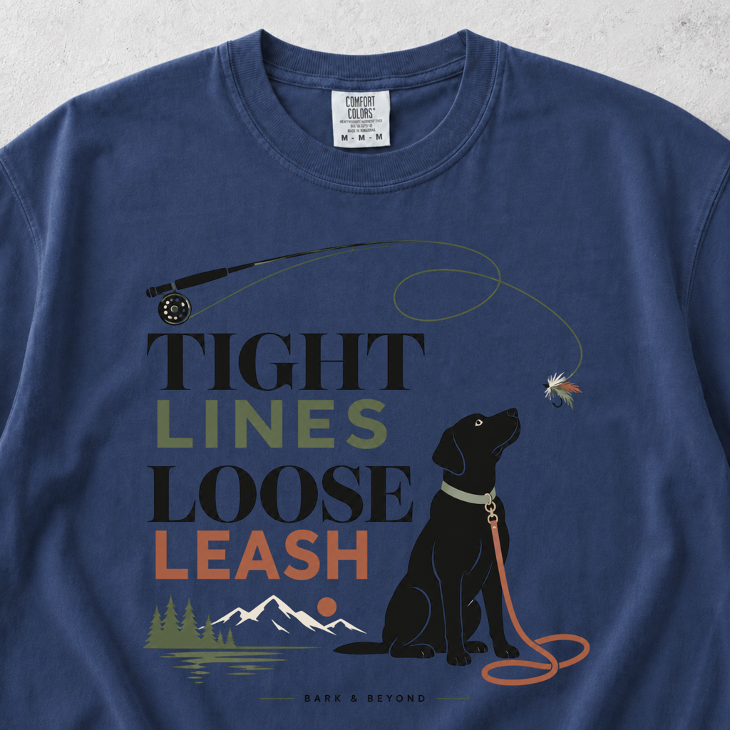 Tight Lines Loose Leash T-shirt