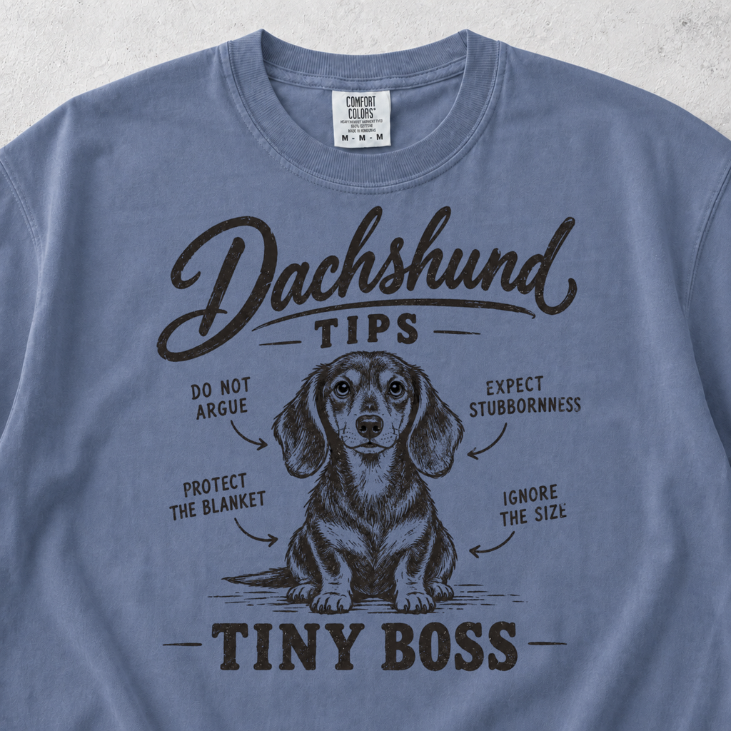 Dachshund Tips T-shirt