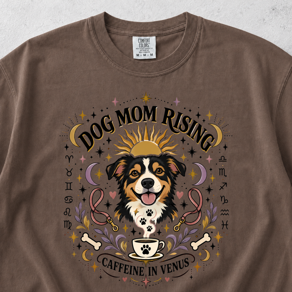 Dog Mom Rising T-shirt