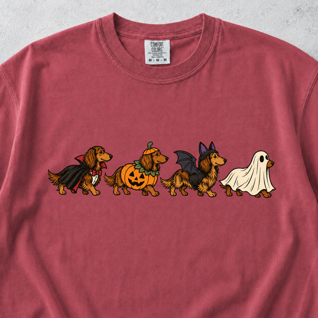 Halloween Dachshunds T-shirt