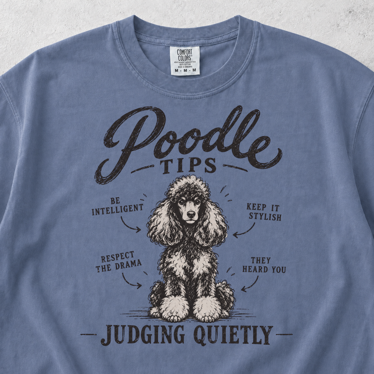 Poodle Tips T-shirt