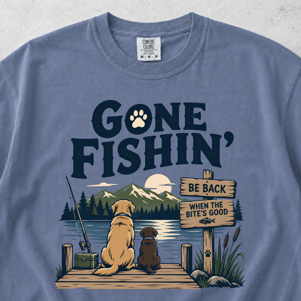 Gone Fishin T-shirt