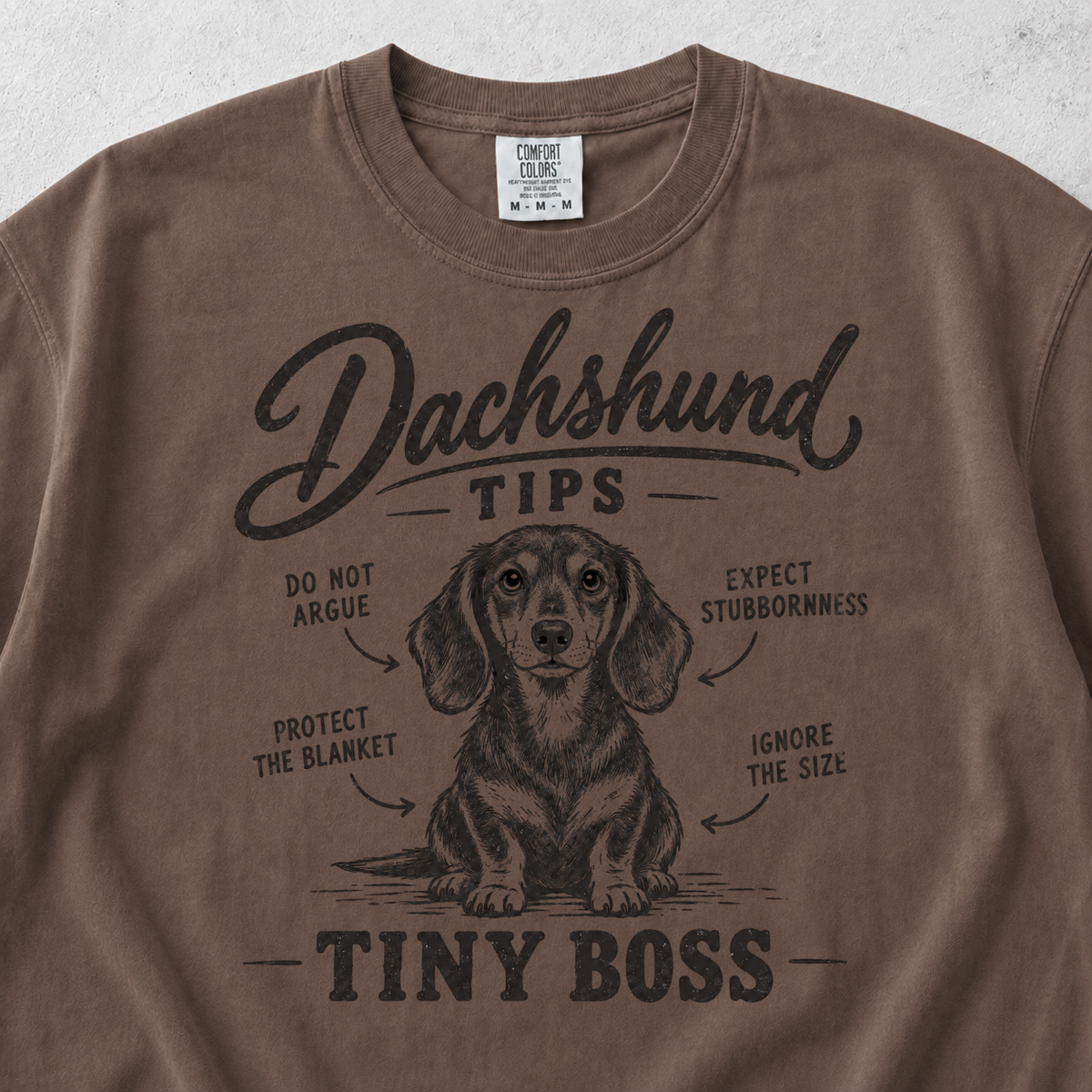 Dachshund Tips T-shirt