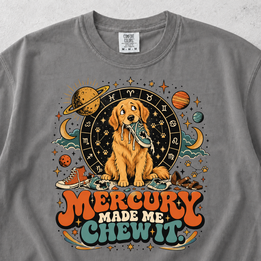 Mercury Made Me Chew It T-shirt