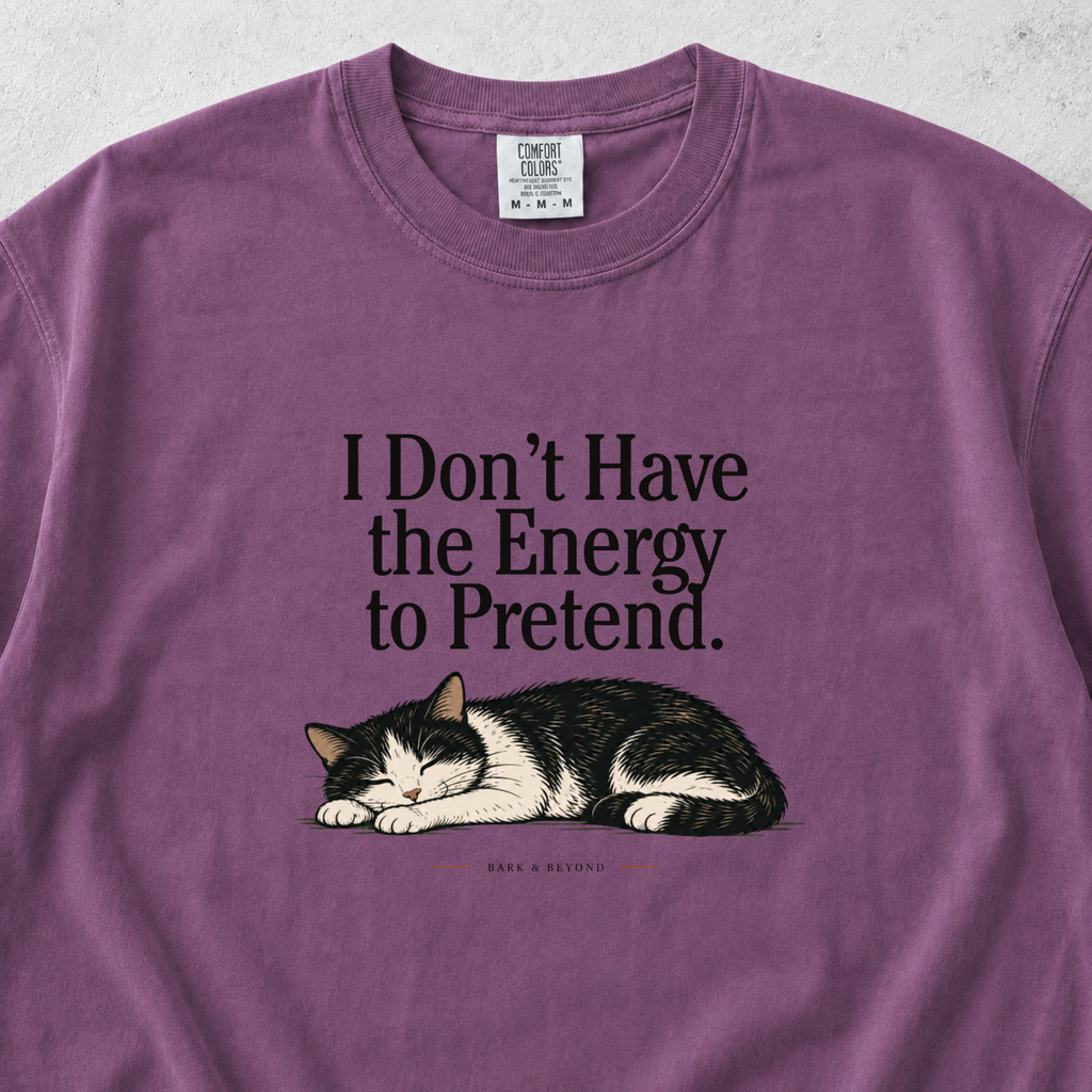 I Don't Have the Energy to Pretend T-shirt