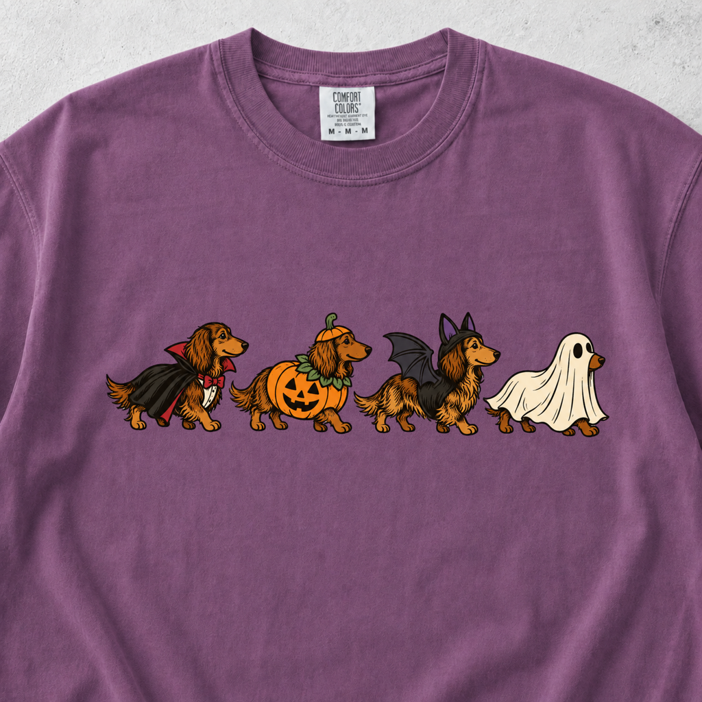 Halloween Dachshunds T-shirt