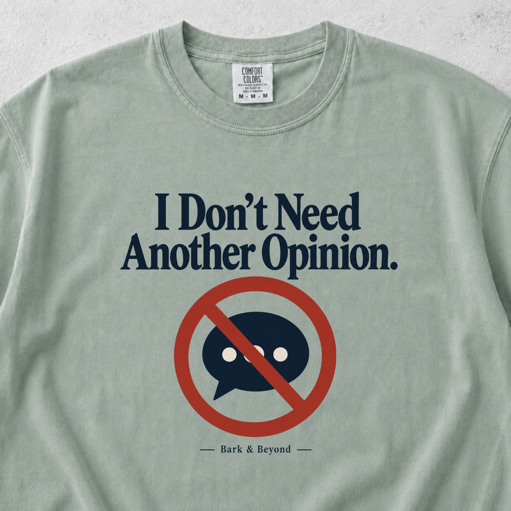I Don't Need Another Opinion T-shirt