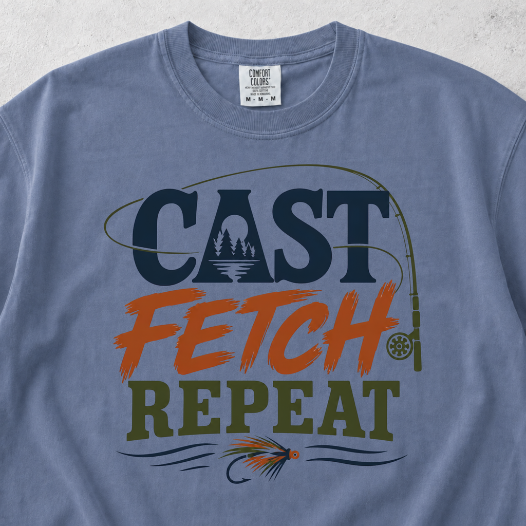 Cast Fetch Repeat T-shirt