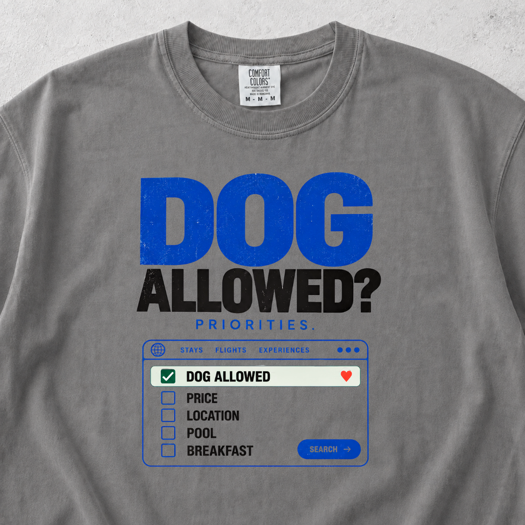 Dog Allowed? T-shirt