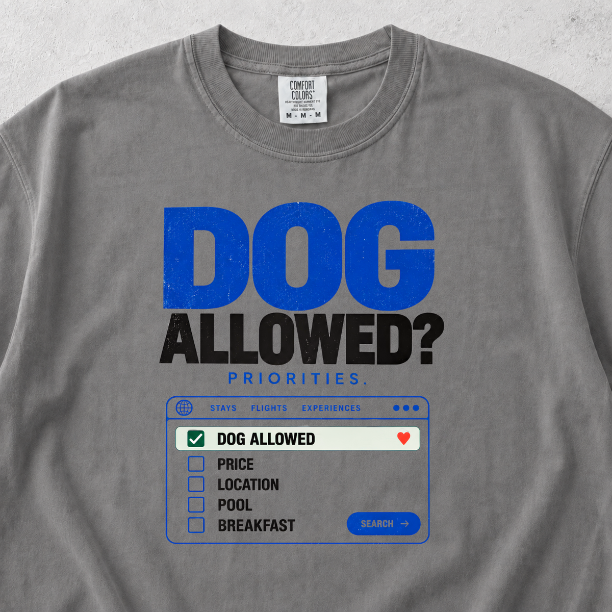 Dog Allowed? T-shirt