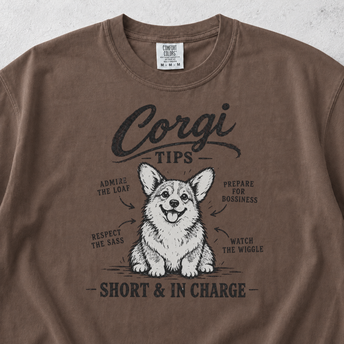 Corgi Tips T-shirt
