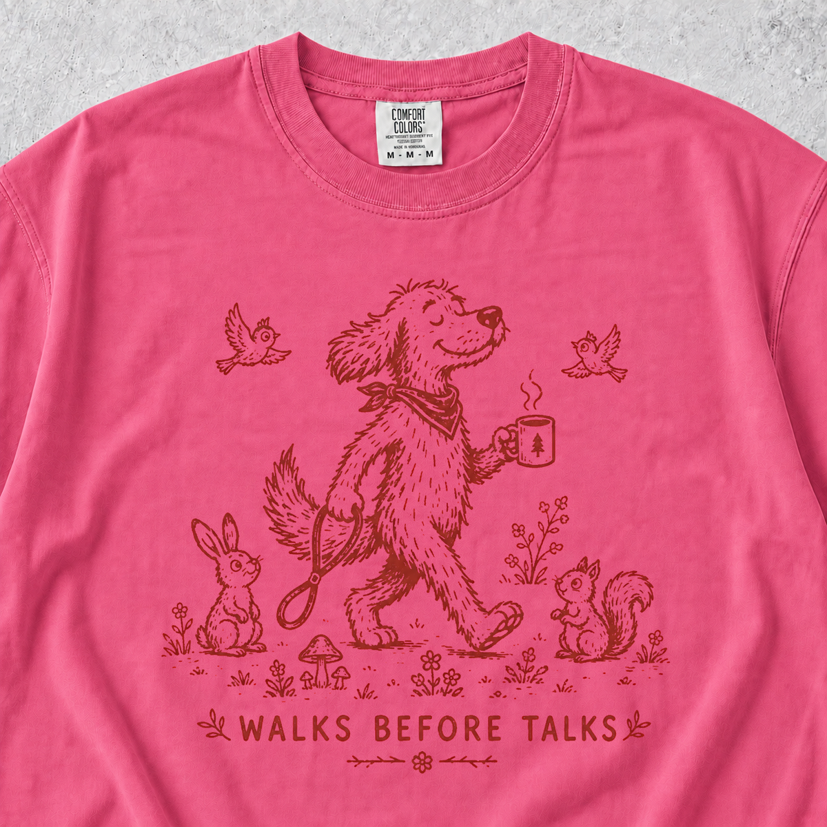 Walks Before Talks T-shirt