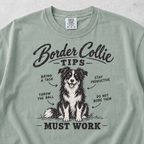 Border Collie Tips T-shirt