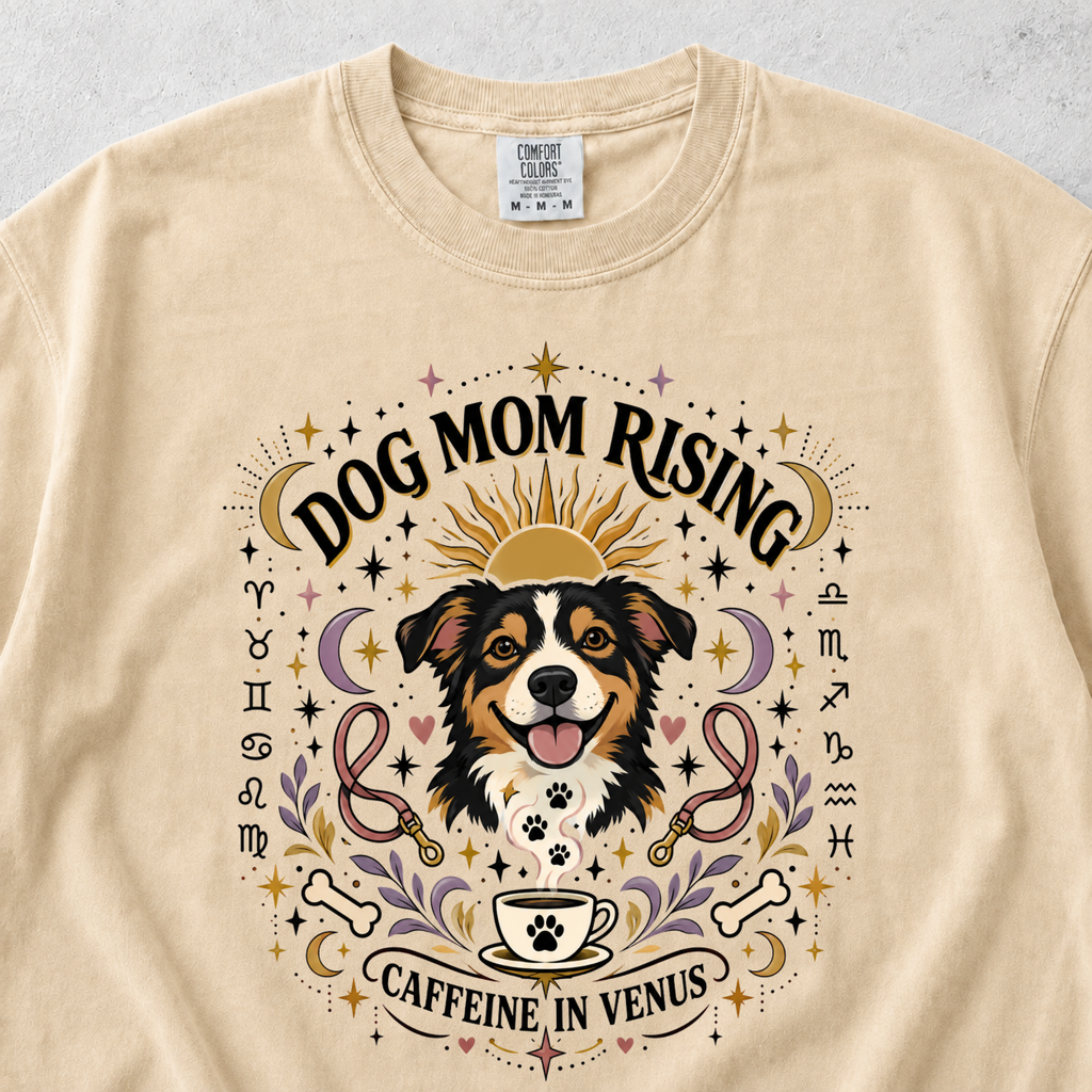 Dog Mom Rising T-shirt